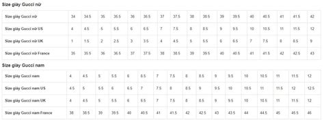 does gucci fit small|Gucci ace size chart.